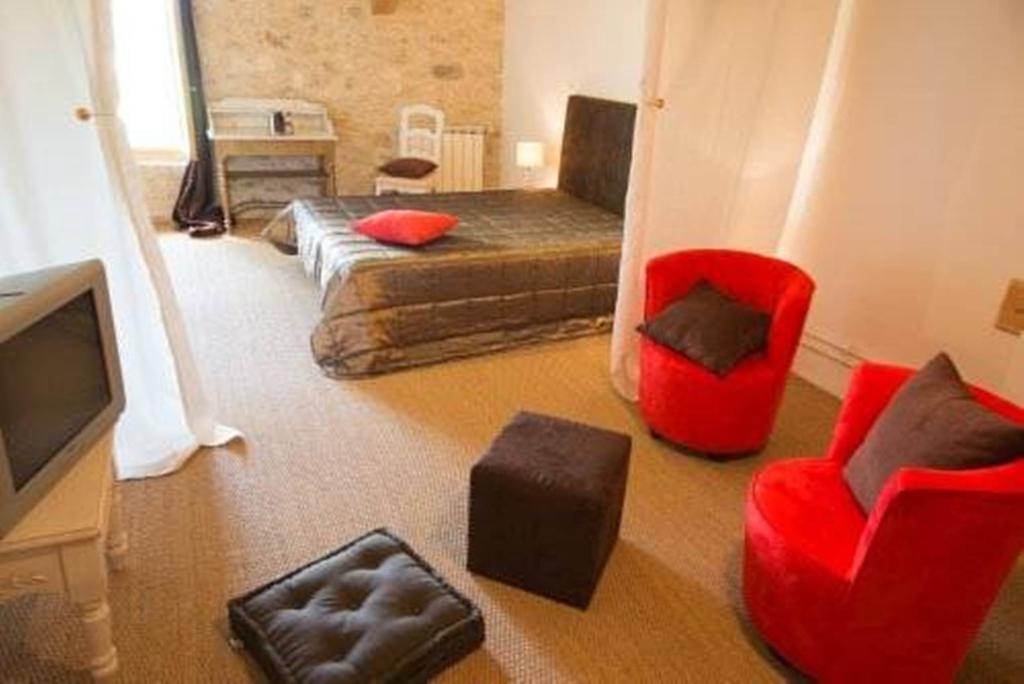 Auberge Du Canabal Lauzerte Exteriér fotografie