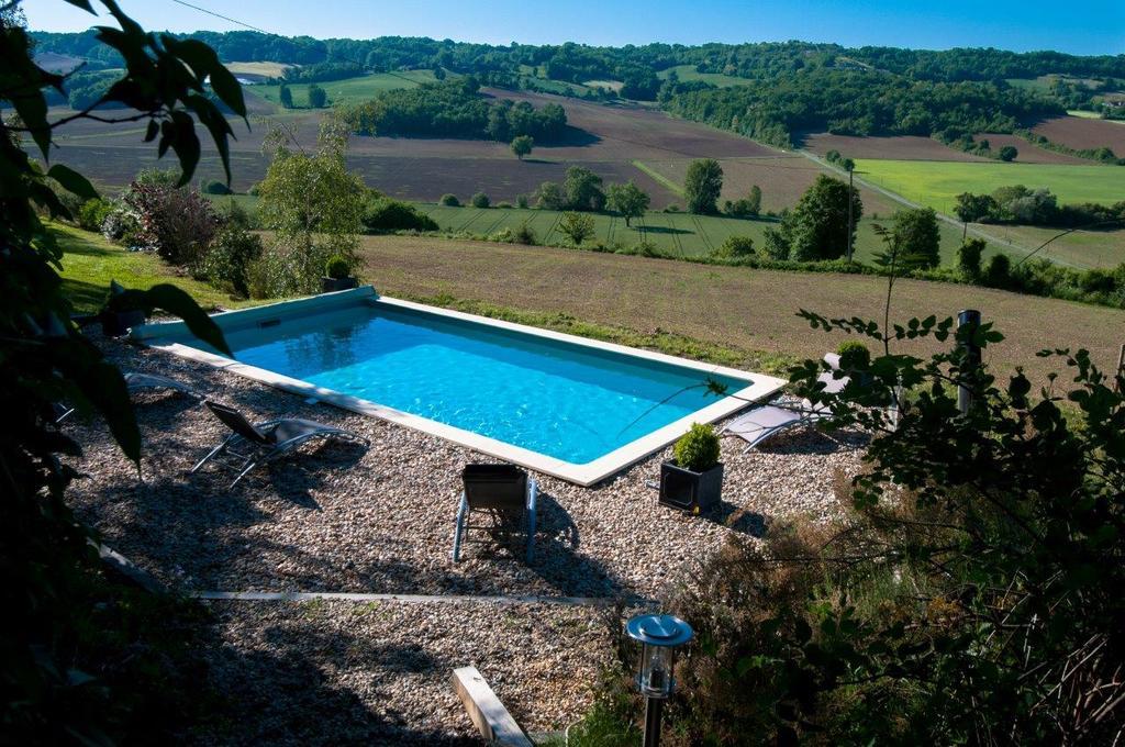 Auberge Du Canabal Lauzerte Exteriér fotografie